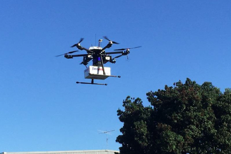完胜快递小哥 新西兰首例3D打印无人机快递测试成功