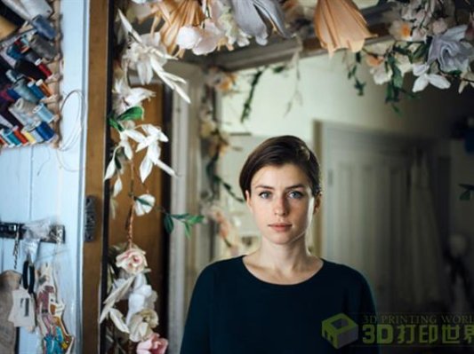 3D打印新娘配饰 将春天穿在身上吧！