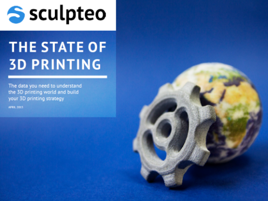 Sculpteo发布3D打印市场调查报告