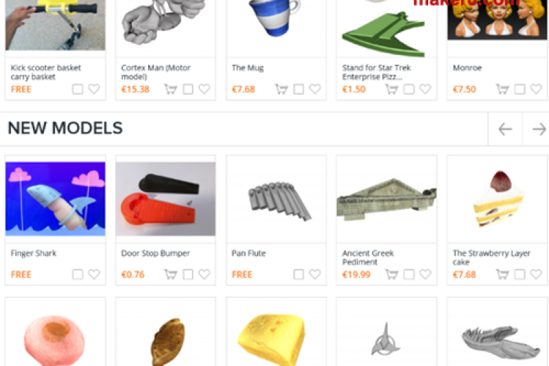 在线3D打印市场Threeding增加新功能提升用户体验