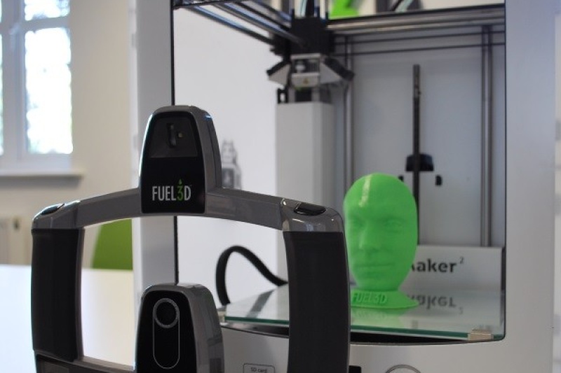 3D扫描仪公司Fuel3D与Ultimaker公司结盟