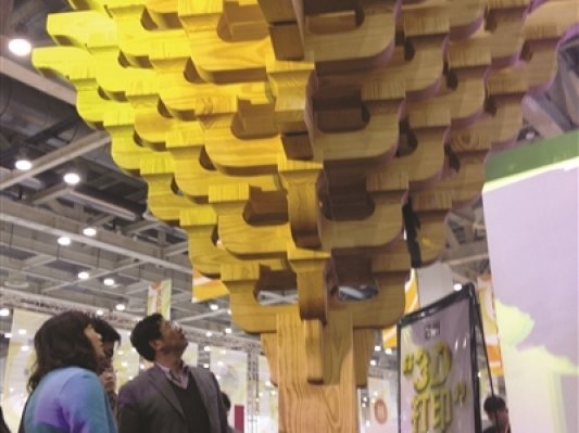 中国最大木结构斗拱！这是“3D”打印出来的
