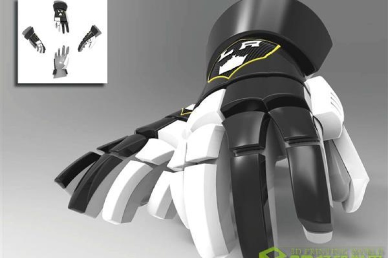 3D打印冰球手套面世 高效抗菌拆洗方便