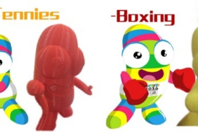 杭州先临发布青奥会吉祥物3D模型供下载