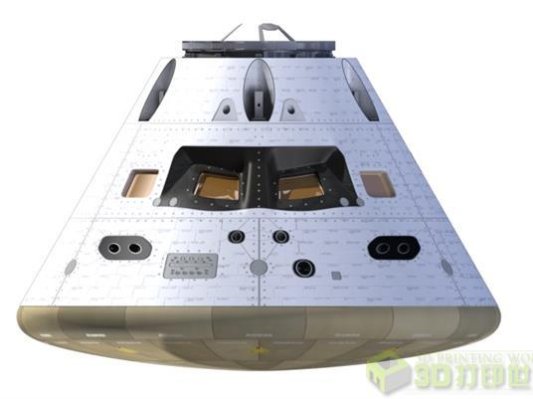 免费发放150个：多方合作3D打印NASA“猎户座”飞船的船员仓模型