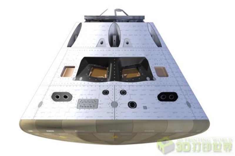免费发放150个：多方合作3D打印NASA“猎户座”飞船的船员仓模型