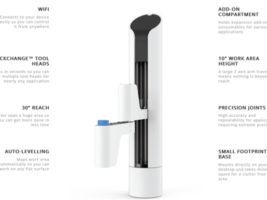 Makerarm多功能3D打印机发布众筹