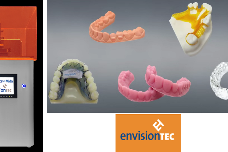 EnvisionTEC发布Perfactory Vida牙科3D打印机