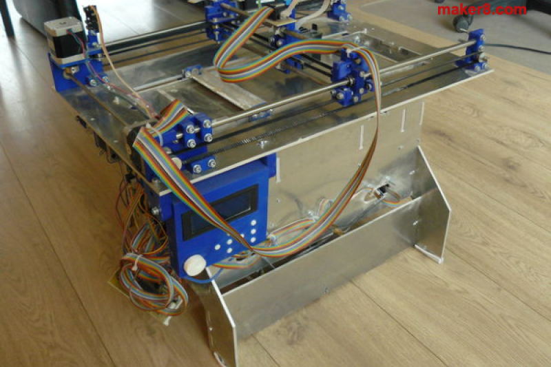 全球首台基于3DP技术的开源3D打印机Plan B