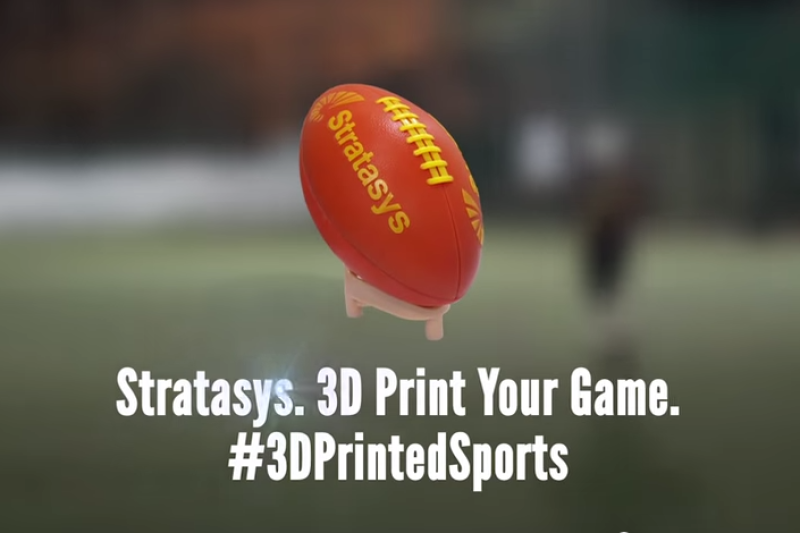 Stratasys 瞄准体育市场 推出世界首枚3D打印橄榄球