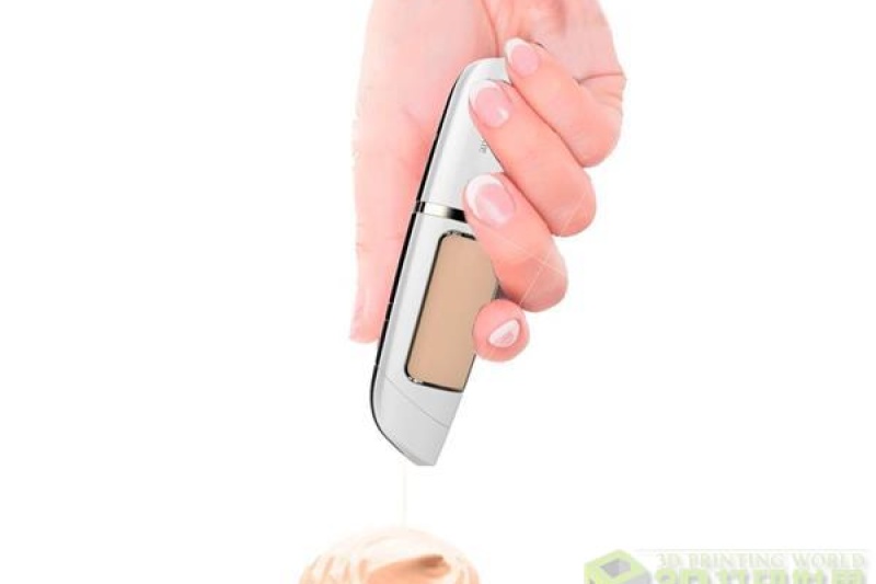 粉底3D打印笔制定专属于你的美