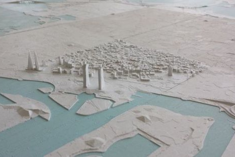 中东公司成功完成3D打印巴林全国模型