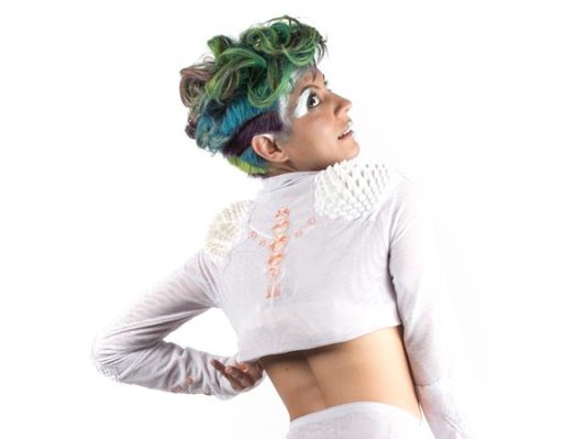 会起“鸡皮疙瘩”的3D打印智能服装