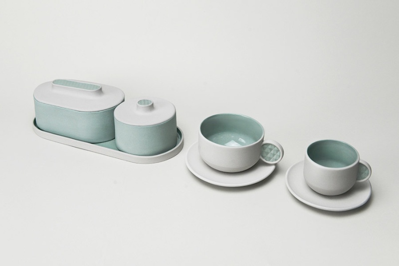【精品】用3D打印制模的下午茶杯：淡雅、温润的极致享受