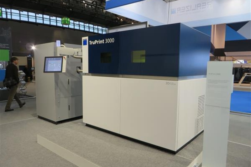 通快将推出其最大金属3D打印机Truprint 3000