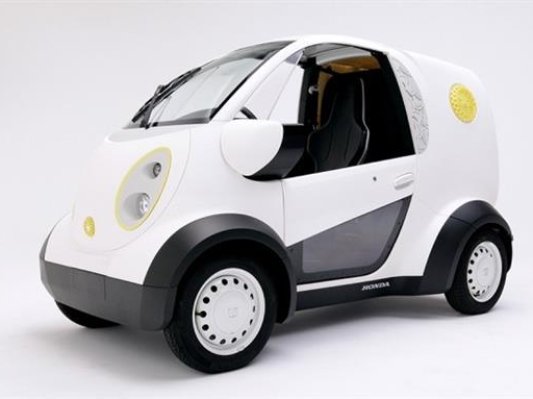 日本第一辆Q萌迷你3D打印车 用来运糖果