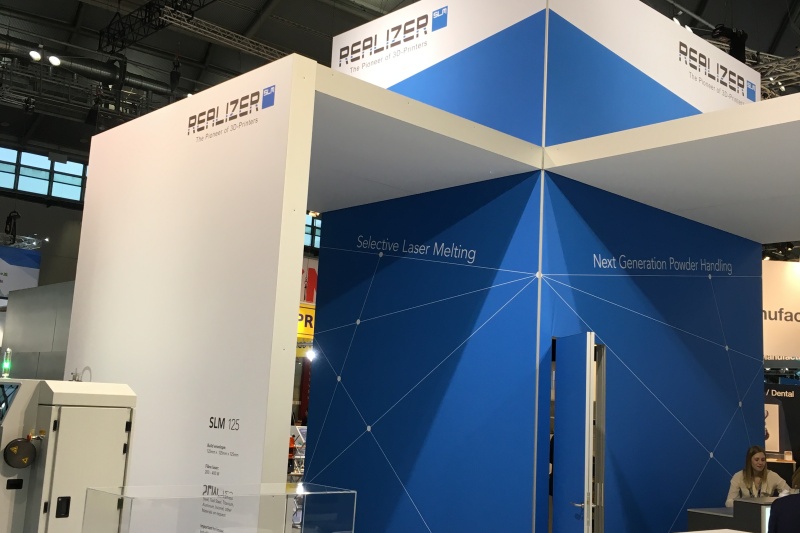 法兰克福3D展会上的那些金属设备及材料商
