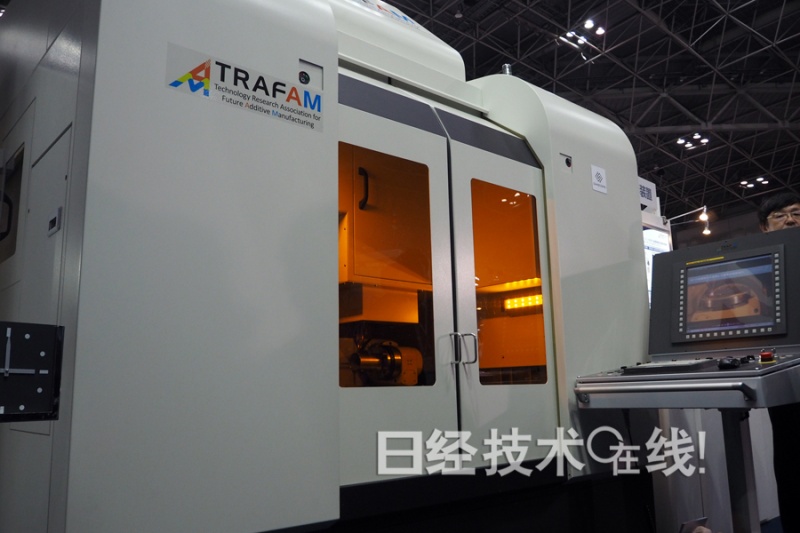 三菱重工展示5轴沉积、切削加工的LMD金属3D打印机