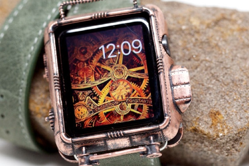 3D打印一个蒸汽朋克风的Apple Watch铜质表框