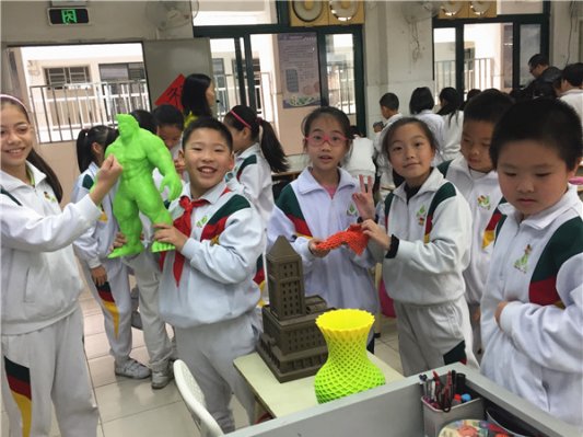 3D打印走进广州市华侨小学