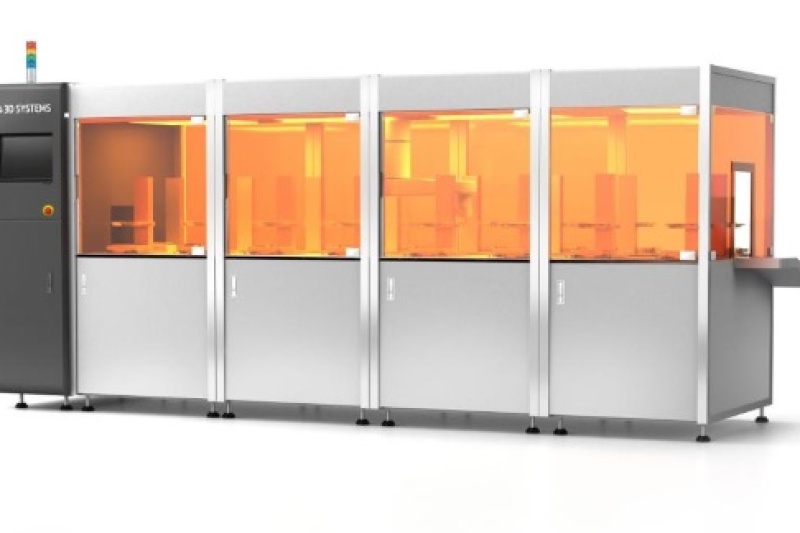 3D Systems推出批量生产的3D打印平台Figure 4：轻松年产100万颗牙冠