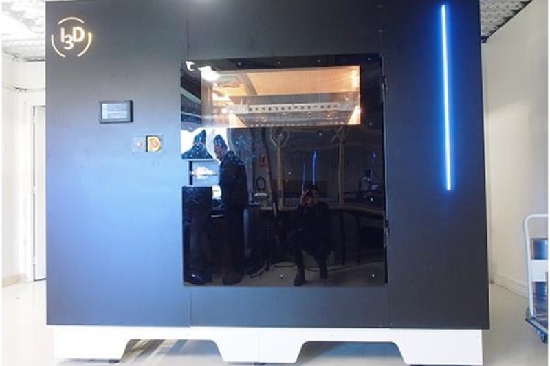 喷头达480度高温！I3D Innovation推出超大尺寸3D打印机