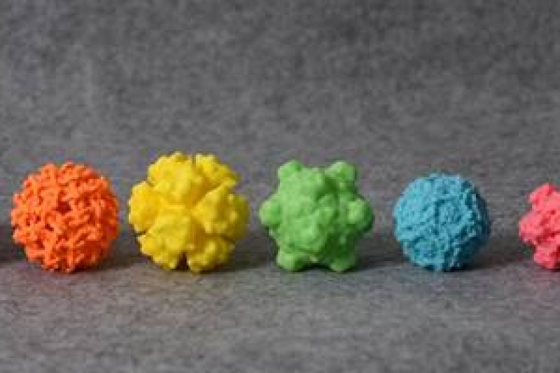 最强科普系列！中科院展示3D打印病毒模型一秒涨知识