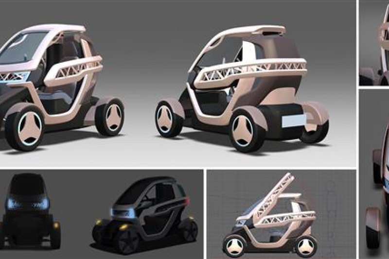 整车优化设计，韩国3D打印一款稳定又减重的未来概念小车