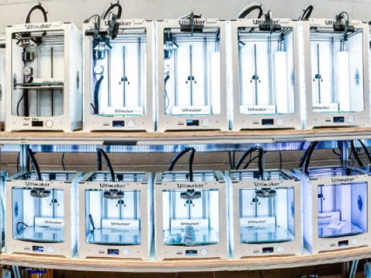 2017第一季度3D打印机出货量上涨16%，中档打印机成销量担当