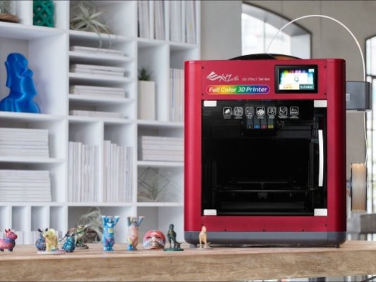 熔丝制造+喷墨=独门技术，XYZprinting推出全新的全彩3D打印机