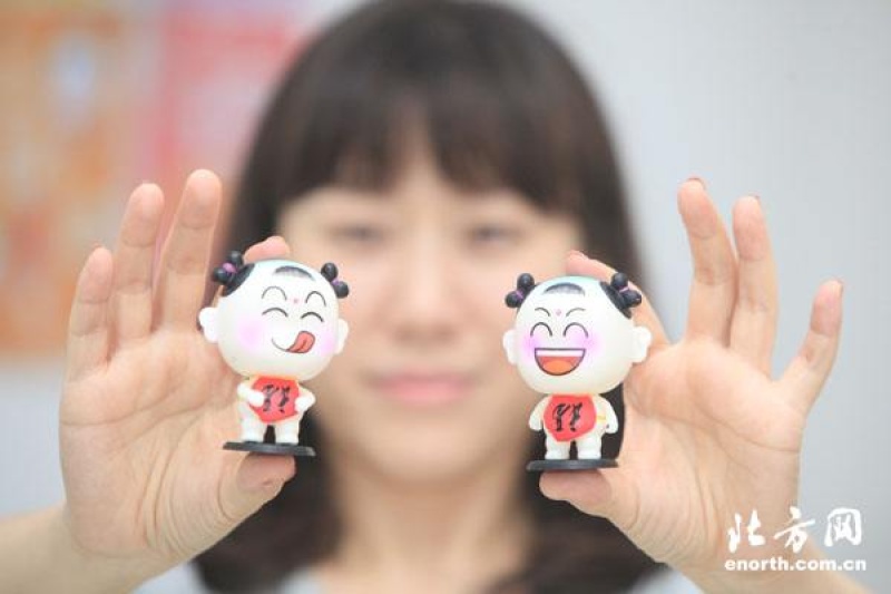 3D打印技术设计"全运宝宝"惹人爱，灵感来源于微信表情包