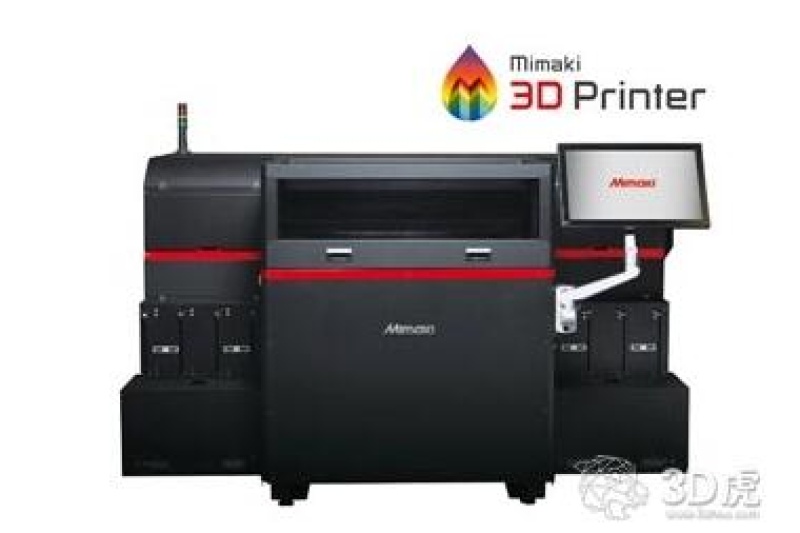 24色和36色都不够！Mimaki推出全球首台具有1000万种颜色的全彩3D打印机