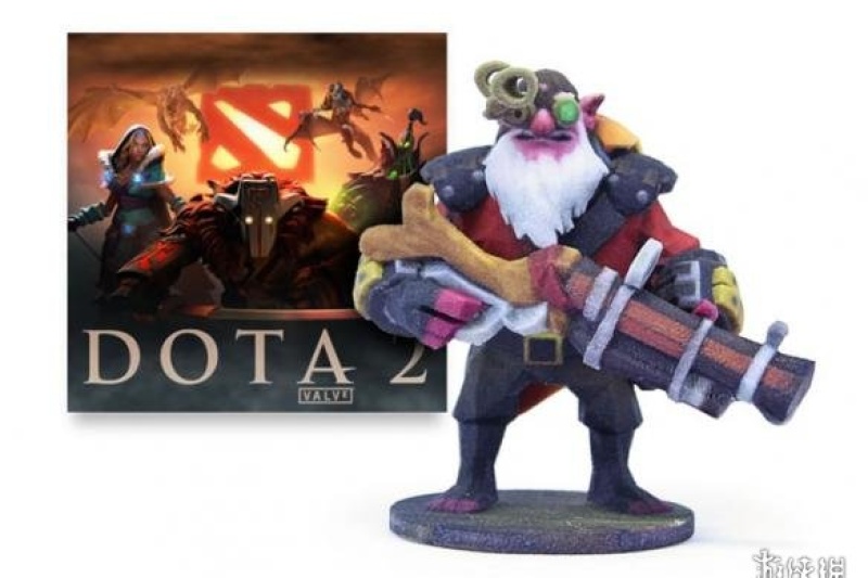 玩家可以3D打印《DOTA》《反恐精英》等游戏角色卖钱了，但必须在Shapeways平台上进行