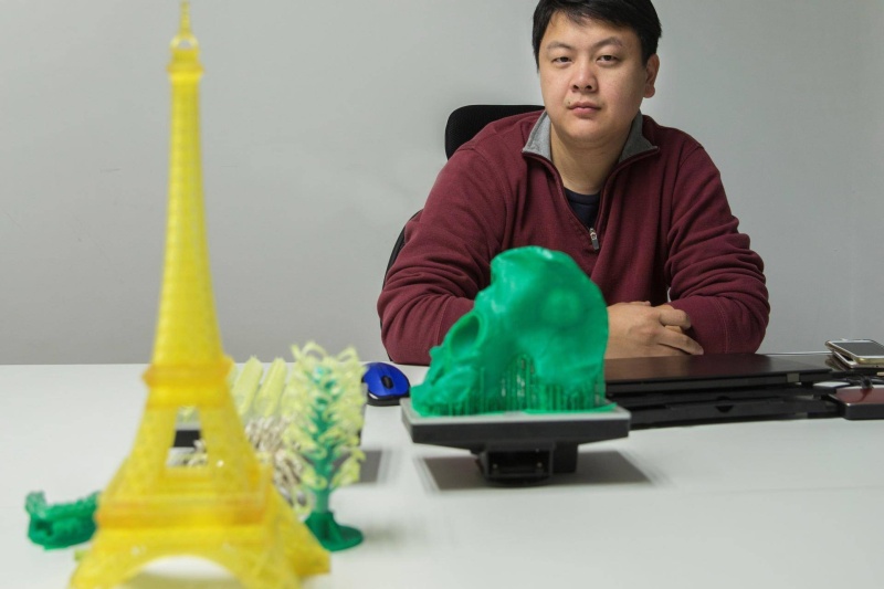 清华技术男造97倍速3D打印、A轮融资4500万元，高德地图创始人也为他打call