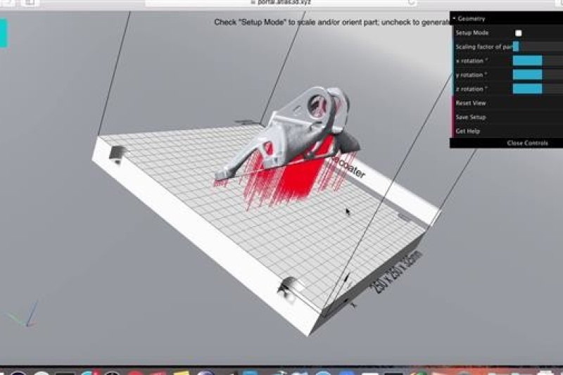 金属3D打印软件公司Atlas 3D发布用于直接金属激光烧结3D打印机的软件