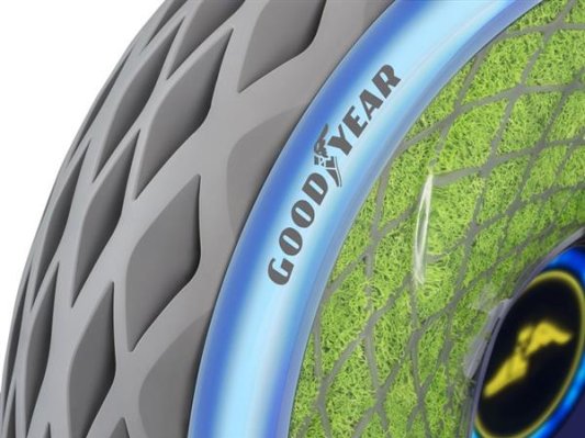 轮胎内种苔藓？固特异推出环保概念轮胎，有机生活+3D打印+人工智能