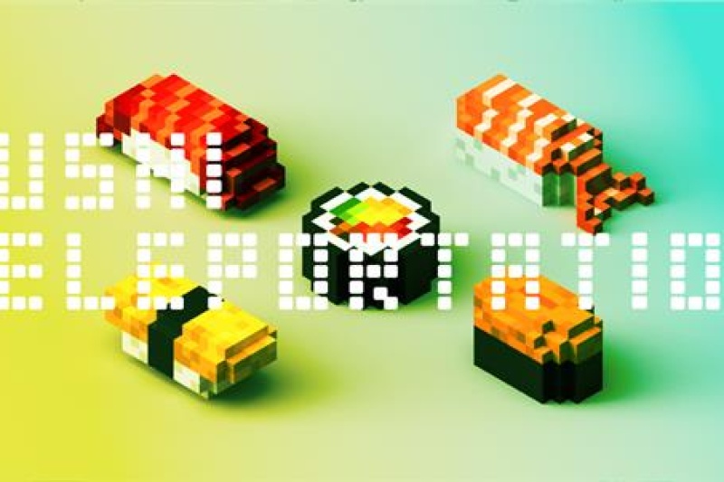 画风清奇不止一点~SXSW展数字食品初创公司带来像素级3D打印寿司