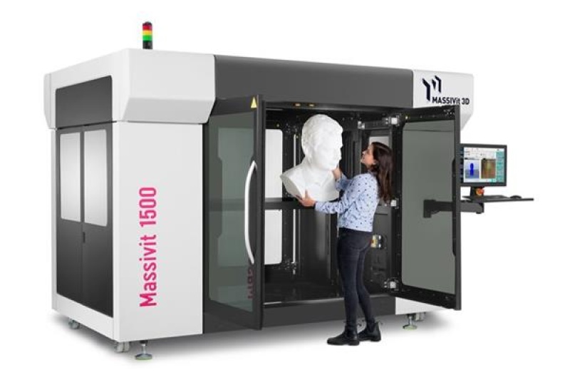 Massivit 1500 Exploration：带有即时固化凝胶点胶技术的新型大幅面3D打印机
