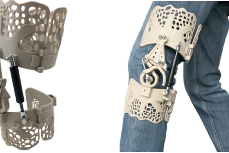 PEEK 材料3D打印开创仿生膝盖支架的先河