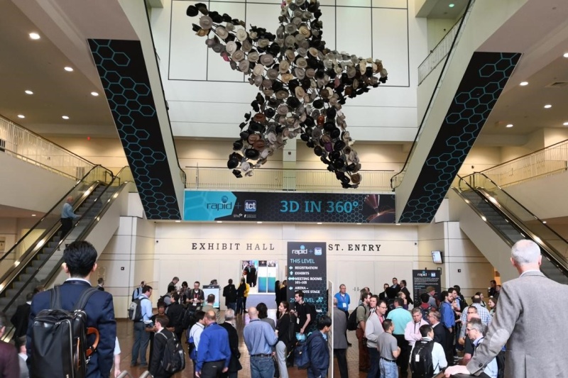 这组3D打印新品，在【Rapid+TCT 2018】展会上出尽风头...