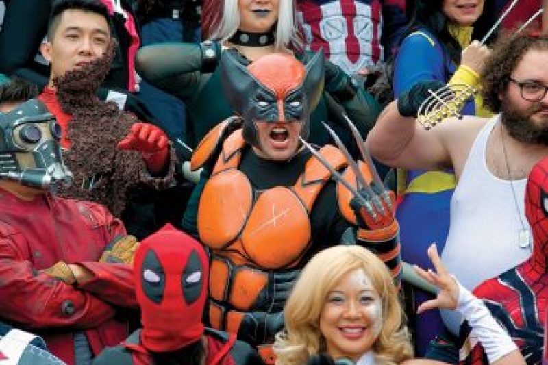 大型Cosplay现场 3D打印搞事情