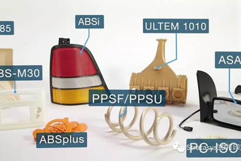 一起说一说3D打印材料