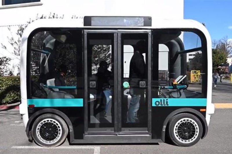 欢迎乘坐Olli 3D打印自动通勤车