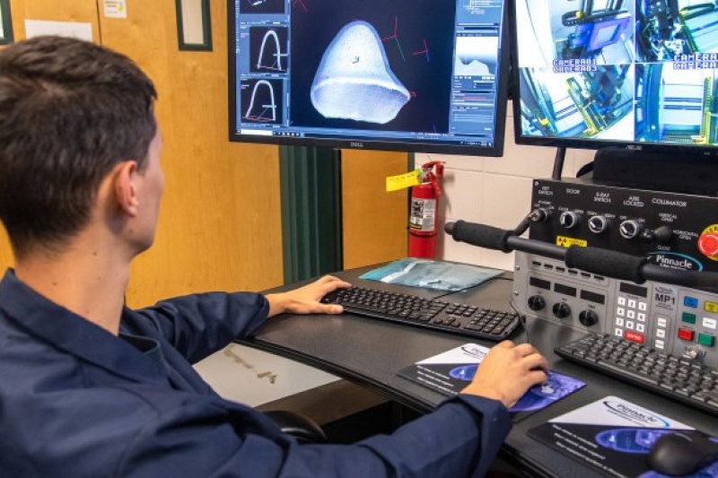 价值1000万，这个X光系统用来检查3D打印部件