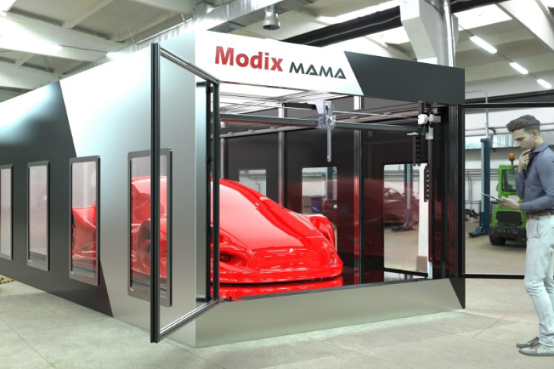 Modix推出超大型3D打印机Modix MAMA