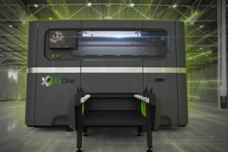 ExOne 推出最大的金属粘合喷射系统