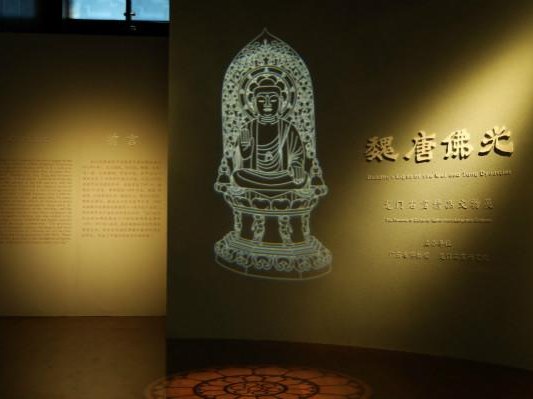 龙门石窟文物粤博展出 3D打印让佛龛首次“移动”起来