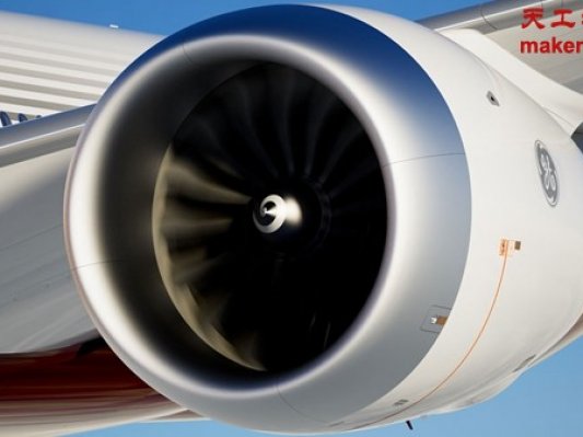 GE考虑3D打印波音最新777X客机发动机部件