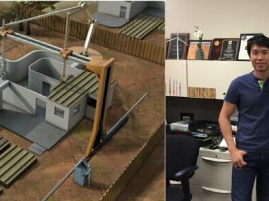 美国可上外太空盖房子的3D打印建筑技术下周亮相上海