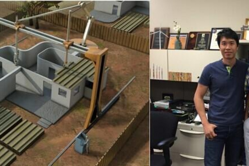 美国可上外太空盖房子的3D打印建筑技术下周亮相上海